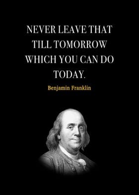 Benjamin Franklin Quotes