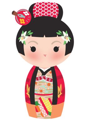 Japanese Geisha Doll