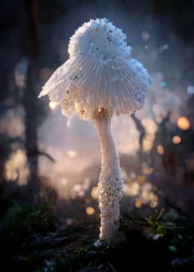 Magic mushroom florel