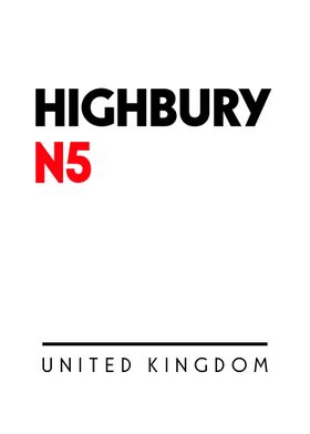 Highbury N5 Postal Code