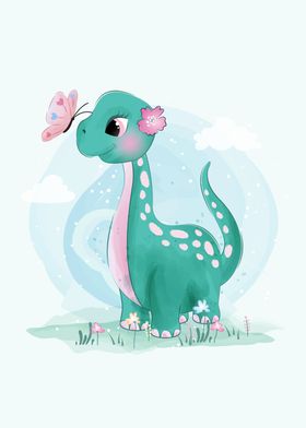 Cute Dino Dinosaur 