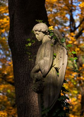 Angel Stone Sculpture
