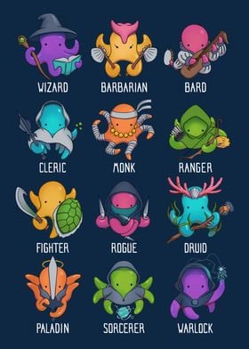 Octopus Fantasy Fighters