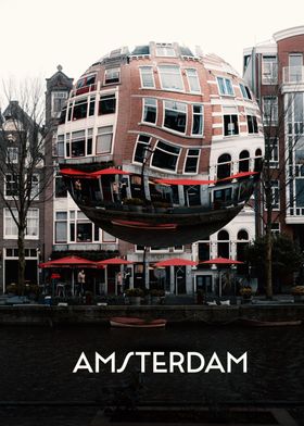 Amsterdam City Crystal Orb