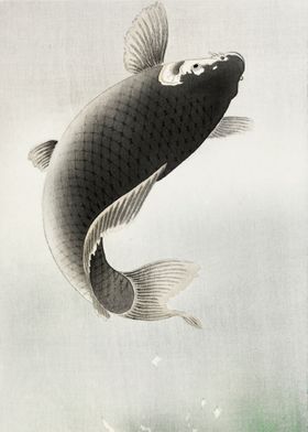 Leaping carp 1900