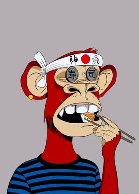 Sushi and ape