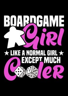 Boardgame girl