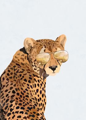 Top Gun Gold White Cheetah