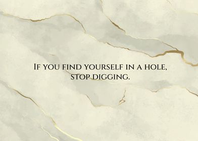 Law of Holes