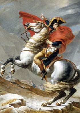 Red Napoleon on Horseback