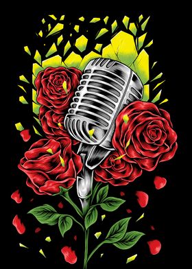 Mic and Roses