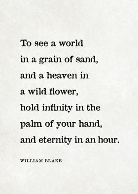 William Blake Poem