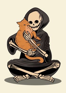 Reaper & Feline Friendship