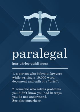 Funny Paralegal Definition