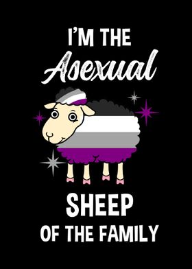 Asexual Sheep Ace Pride