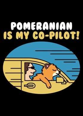 Pomeranian Is My CoPilot 