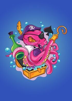 Octopus Pirate