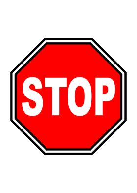 Typical Stop Sign