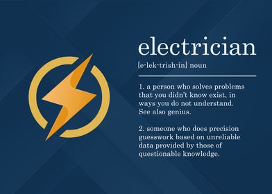 Electrician Definition