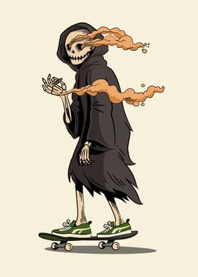 Grim Rider: Skate & Smoke