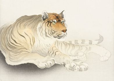 Tiger 1900 by Ohara Koson