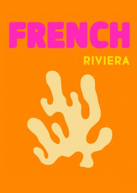 French Riviera Poster