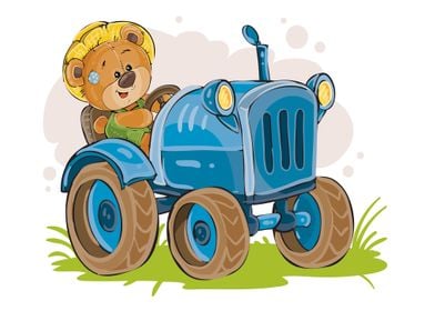 teddy bear farmer