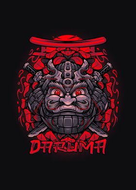 Samurai Daruma