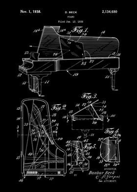 Piano  Patent