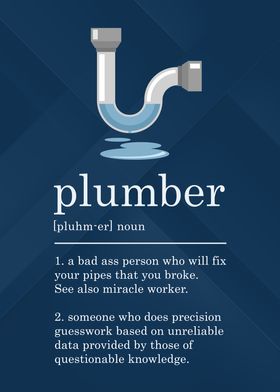 Funny Plumber Definition