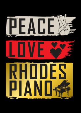 Rhodes Piano Instrument