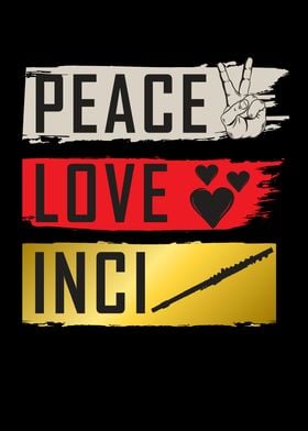 Peace Love Inci Instrument