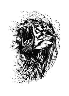 Lion art