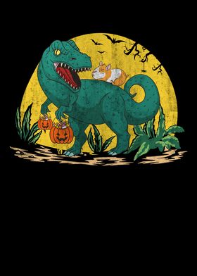 Hamster  TRex Halloween