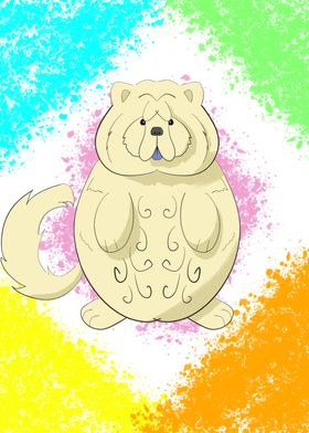 Chow chow Rainbow