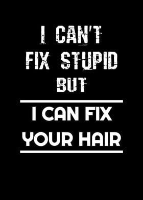 Hairdresser Fix Stupid