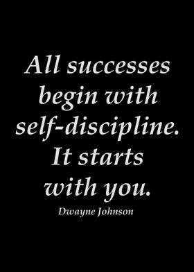 Success and Discipline