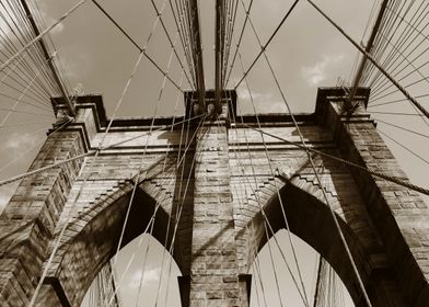 Iconic Brooklyn Bridge