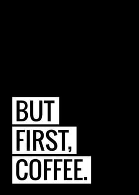 bur first coffee