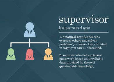 Supervisor Definition Man