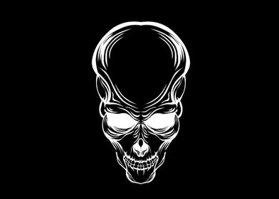 skull skeleton black