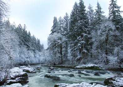 Snowy Lake