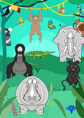 Jungle Animals