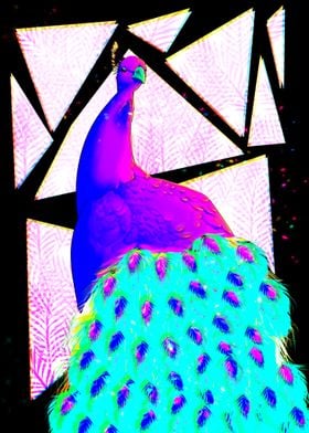 Retro Peacock