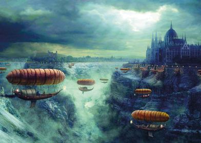 Steampunk Foneships