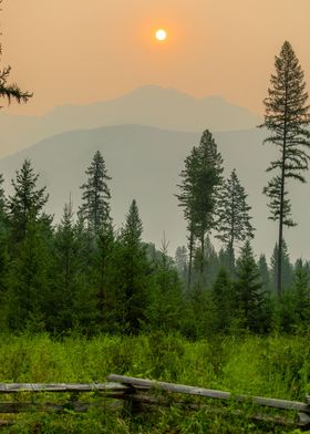 Smoky Summer Sky