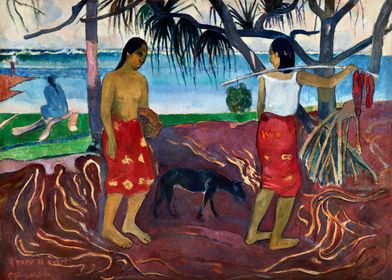 Under the Pandanus 1891 