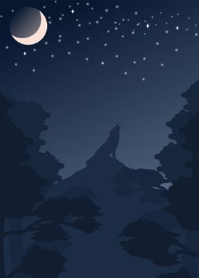 Wolf In The Night Flat 4