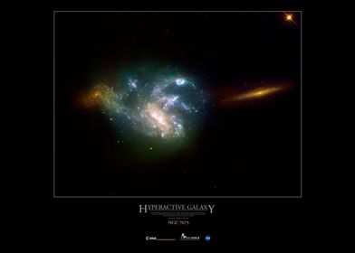 Hyperactive Galaxy NGC7673