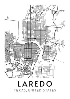 Laredo Texas Map